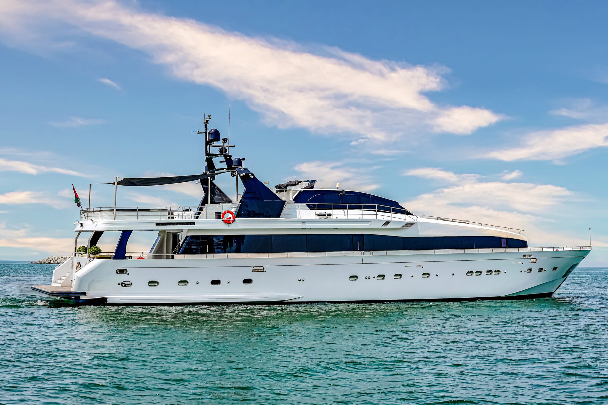 Mazayel 135ft Yacht  - Sail in Style and Luxury in Dubai