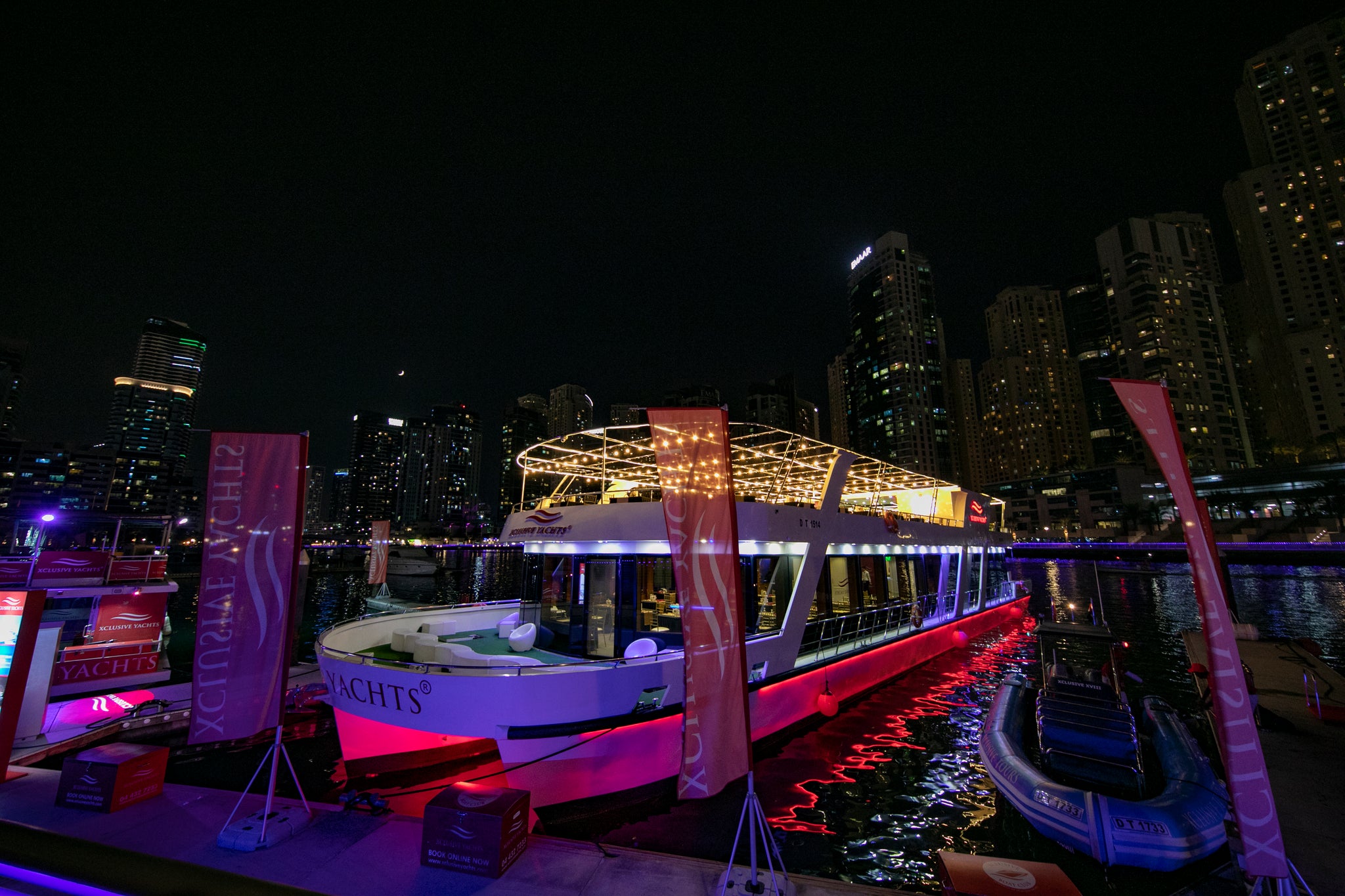 Dubai Marina Xclusive Yacht Dinner Cruise