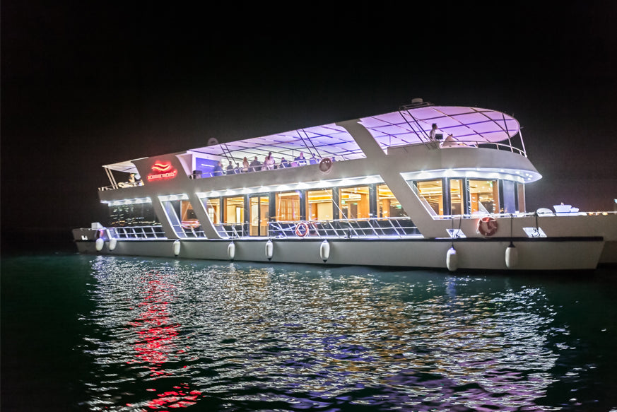 Dubai Marina Xclusive Yacht Dinner Cruise