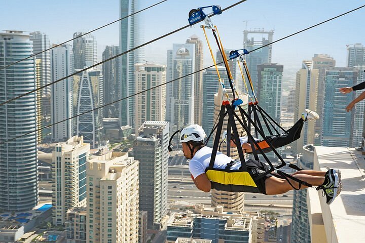 XLine Dubai Marina Zip Line Tickets with Photos & Videos