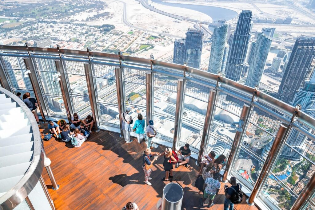 Burj Khalifa At the Top Level 125 + 124